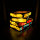 Buntglas Bücherlampe