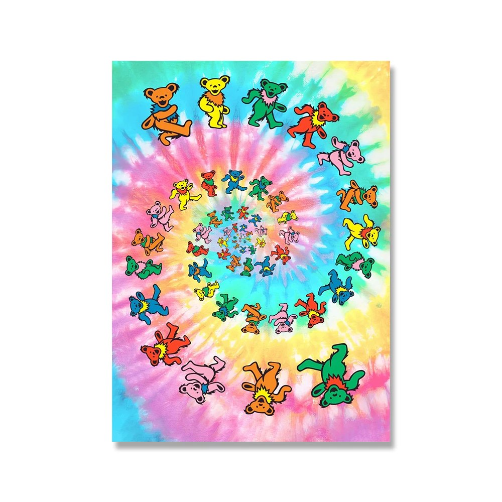 Regenbogenbären Poster