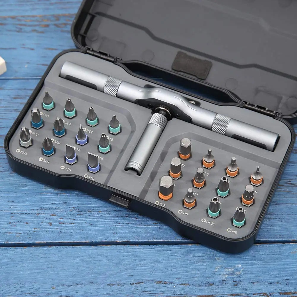 Frendorf | 24-in-1 Ratschen-Schraubendreher-Set für präzise Montagearbeiten