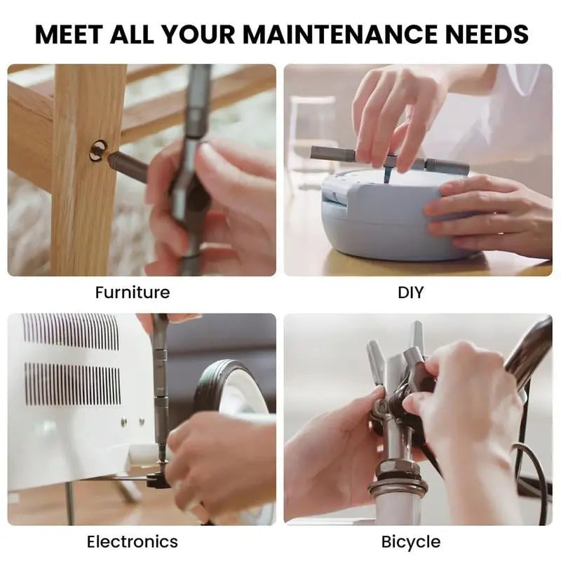 Frendorf | 24-in-1 Ratschen-Schraubendreher-Set für präzise Montagearbeiten