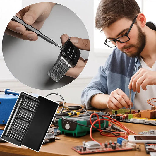 Frendorf | 24-in-1 Schraubendreher-Set für Präzisionsarbeiten