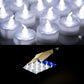 Frendorf | 24-Pack: Weiße LED Teelicht Timer Kerzen Batteriebetrieben Flameless Rauchfrei