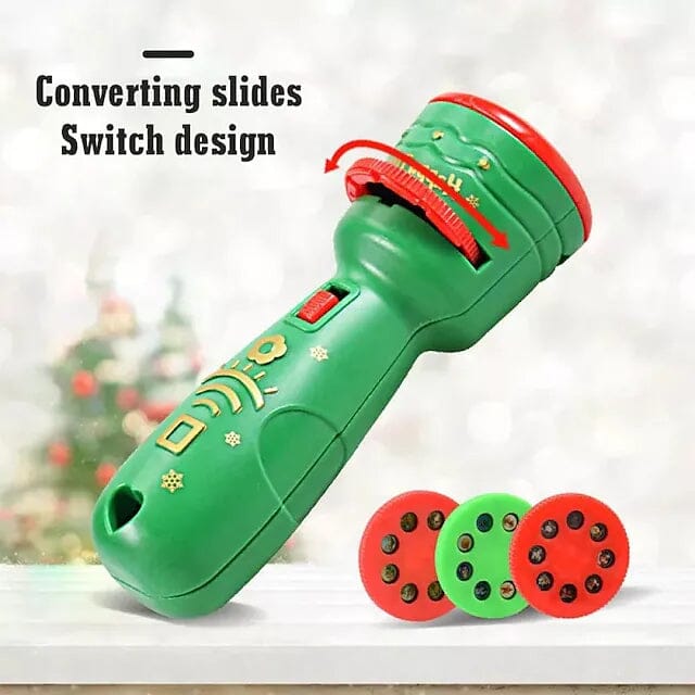 Frendorf | 24 Muster Weihnachts-Taschenlampen-Projektionslampe