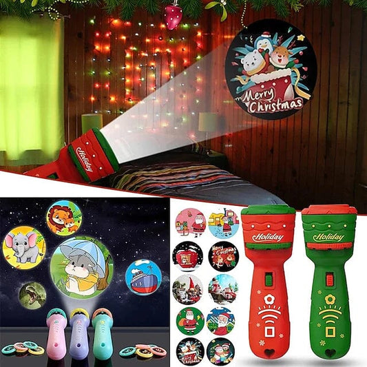 Frendorf | 24 Muster Weihnachts-Taschenlampen-Projektionslampe