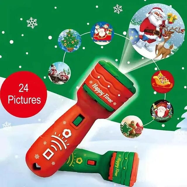 Frendorf | 24 Muster Weihnachts-Taschenlampen-Projektionslampe