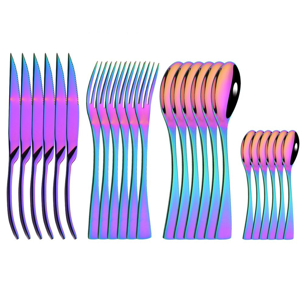 Frendorf | 24-teiliges Besteckset aus Edelstahl