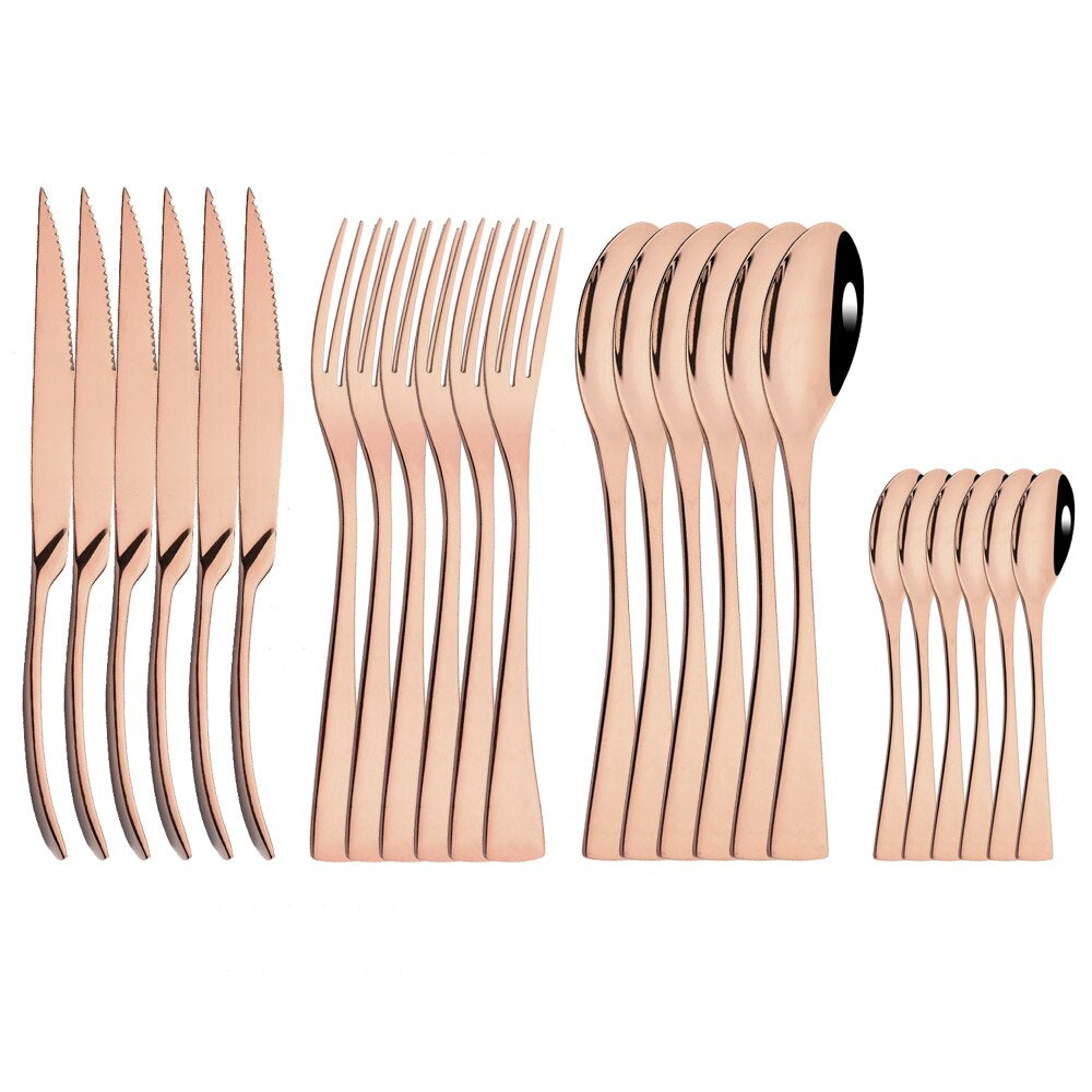 Frendorf | 24-teiliges Besteckset aus Edelstahl