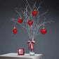 Frendorf | 24-Teile: Weihnachtsbaum Girlanden Dekorationen Liebe Farbige Kugel