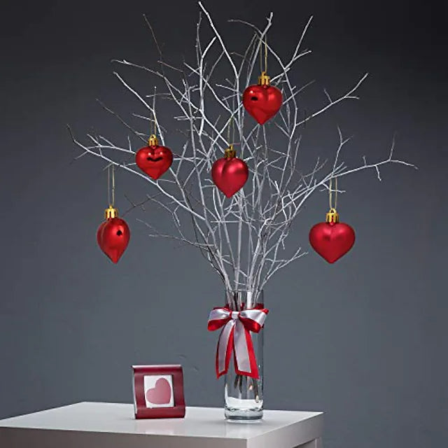Frendorf | 24-Teile: Weihnachtsbaum Girlanden Dekorationen Liebe Farbige Kugel