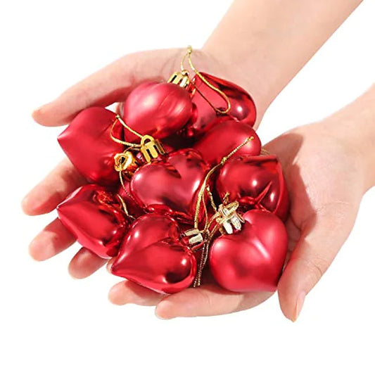 Frendorf | 24-Teile: Weihnachtsbaum Girlanden Dekorationen Liebe Farbige Kugel