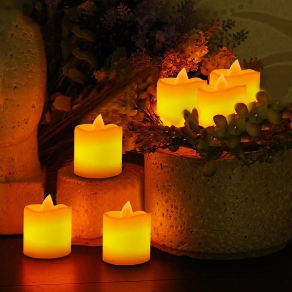 Frendorf | 24-Teilig: LED Flammenlose Teelichtkerze