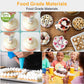 Frendorf | 24-teilige: Edelstahl Kuchen-Dekorationszubehör Set