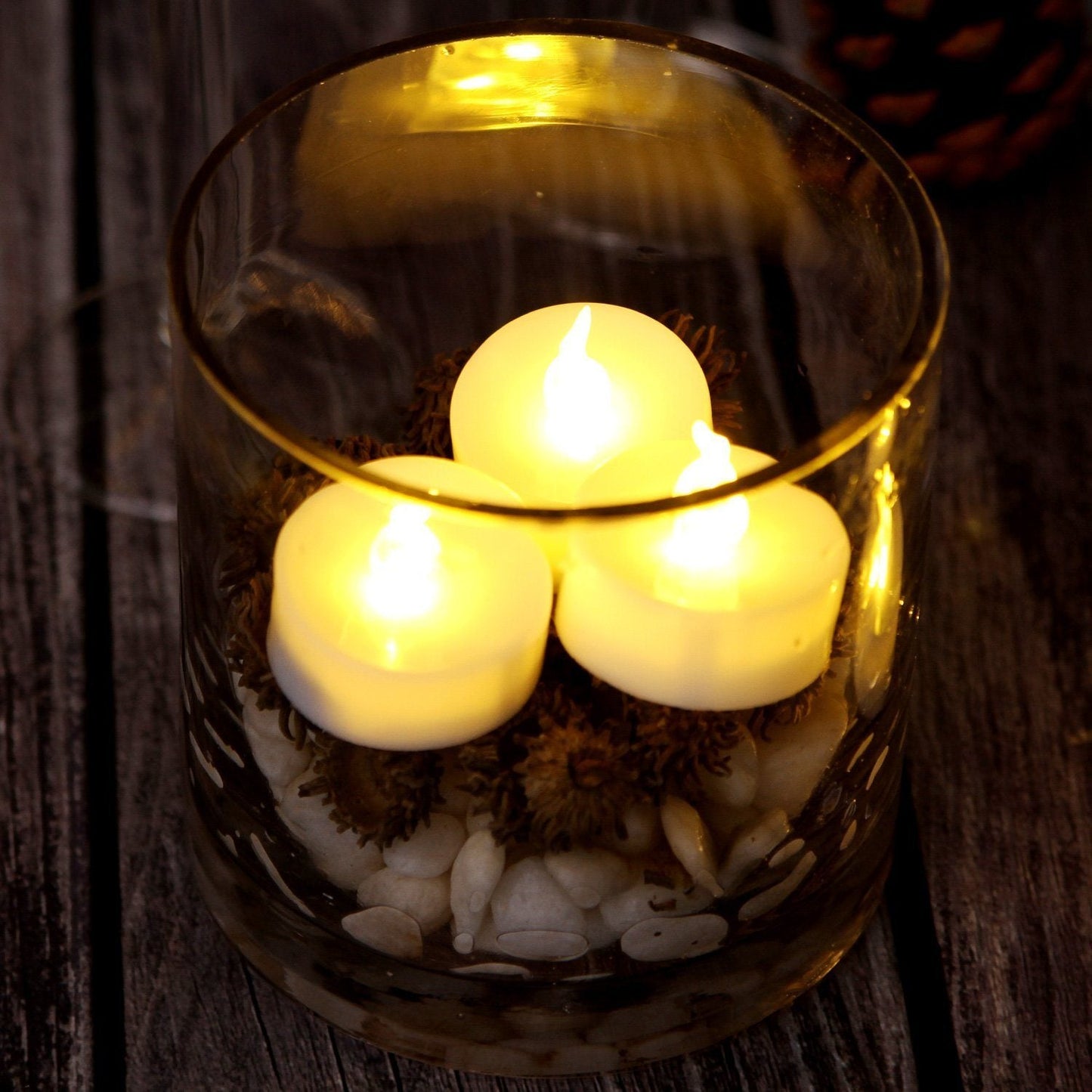 Frendorf | 24-Teile: Warmweiß LED Teelichter