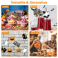 Frendorf | 24-teilig: Halloween-Party gestreifte Dekorationspapierstrohhalme