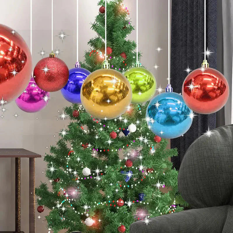 Frendorf | 24 Stück: Funkelnde Weihnachtskugeln