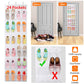 Frendorf | 24-Taschen: Über die Tür Schuhregal Kristallklar Organizer