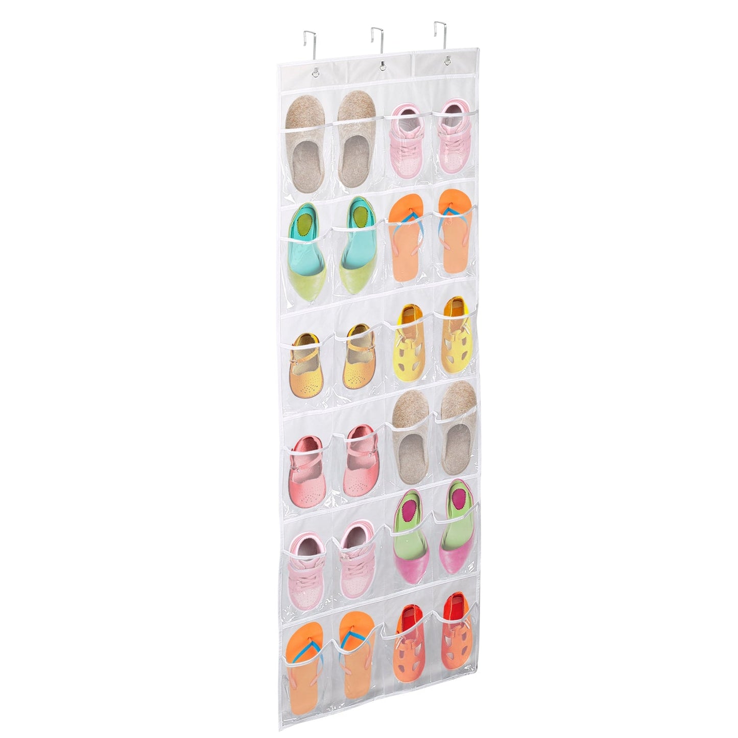 Frendorf | 24-Taschen: Über die Tür Schuhregal Kristallklar Organizer