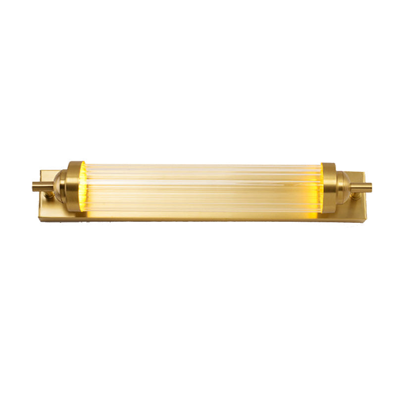Frendorf | 10"/10.5"/16" Breite Runde/Rechteckige Wandleuchte Traditionelles Kristall Messing LED Wandleuchte für Schlafzimmer