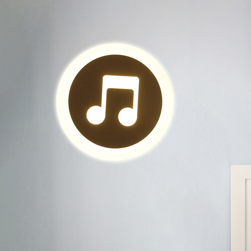 Frendorf | Dunne Paneel Wandlamp Schone Acryl Wandlamp in Wit voor Kleuterschool Baby Slaapkamer