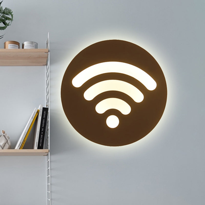 Frendorf | Dunne Paneel Wandlamp Schone Acryl Wandlamp in Wit voor Kleuterschool Baby Slaapkamer