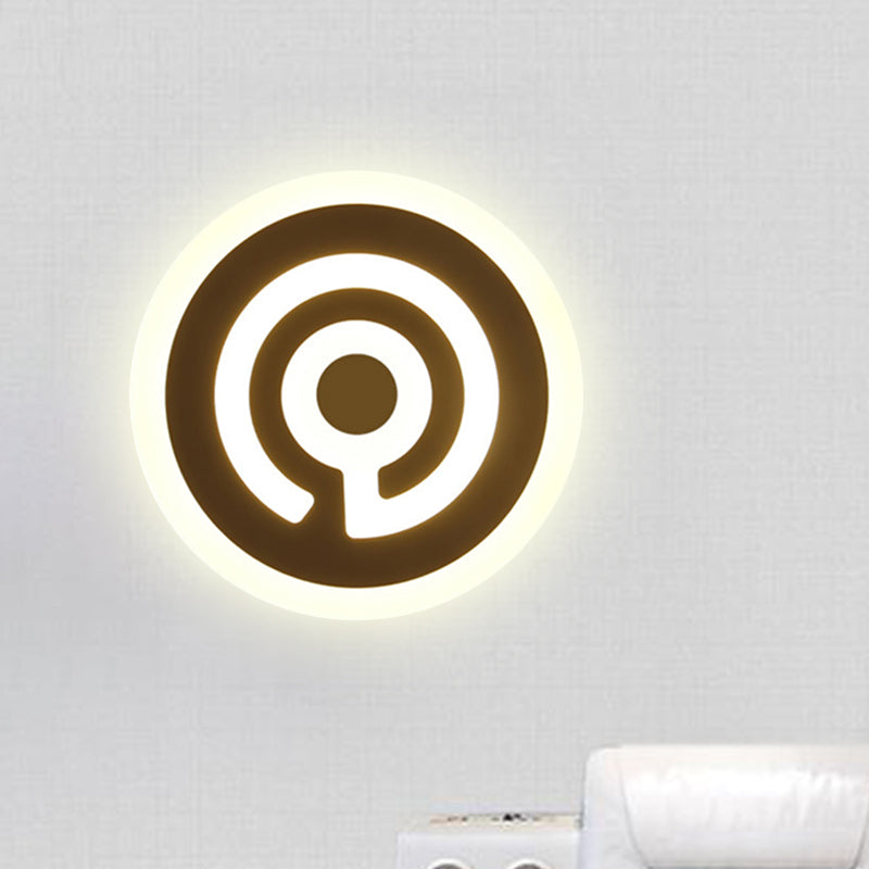 Frendorf | Dunne Paneel Wandlamp Schone Acryl Wandlamp in Wit voor Kleuterschool Baby Slaapkamer