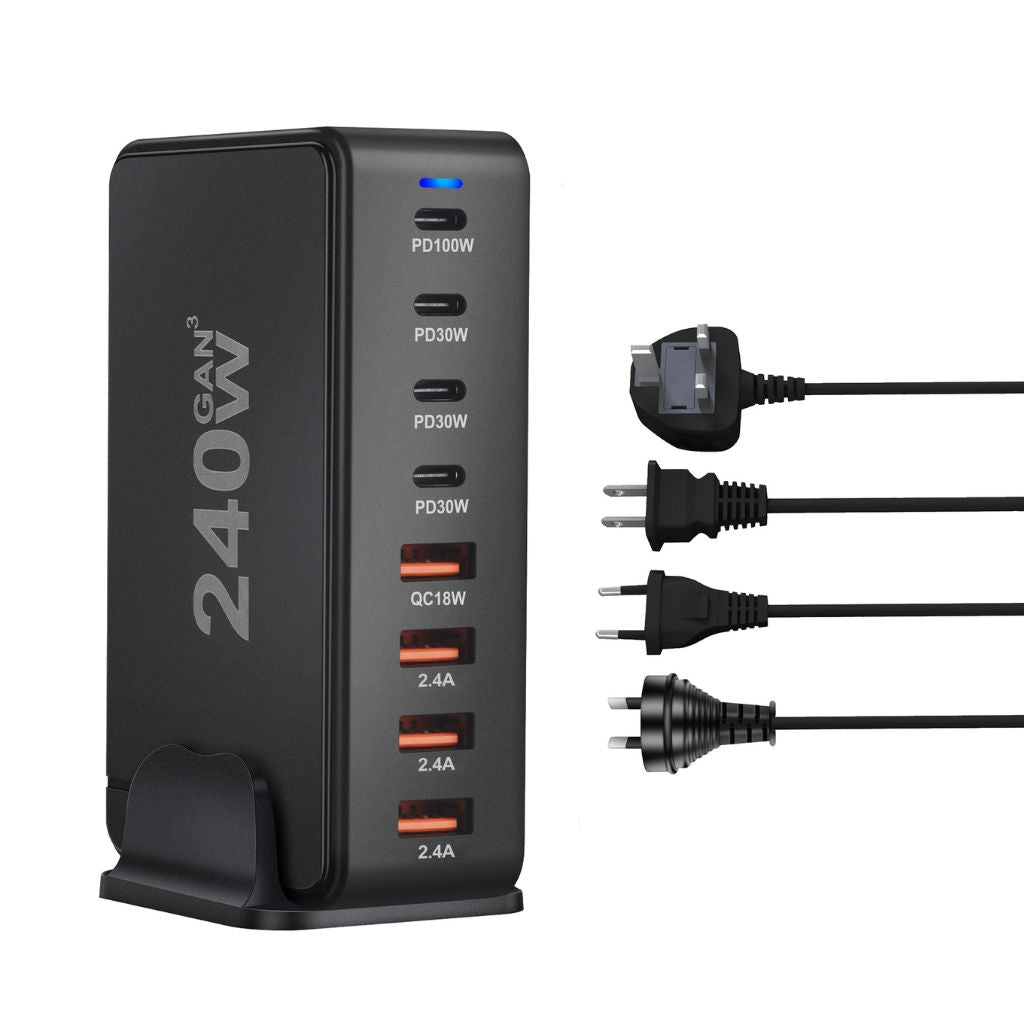 Frendorf | 240W GaN 8-Port USB-C Ladegerät