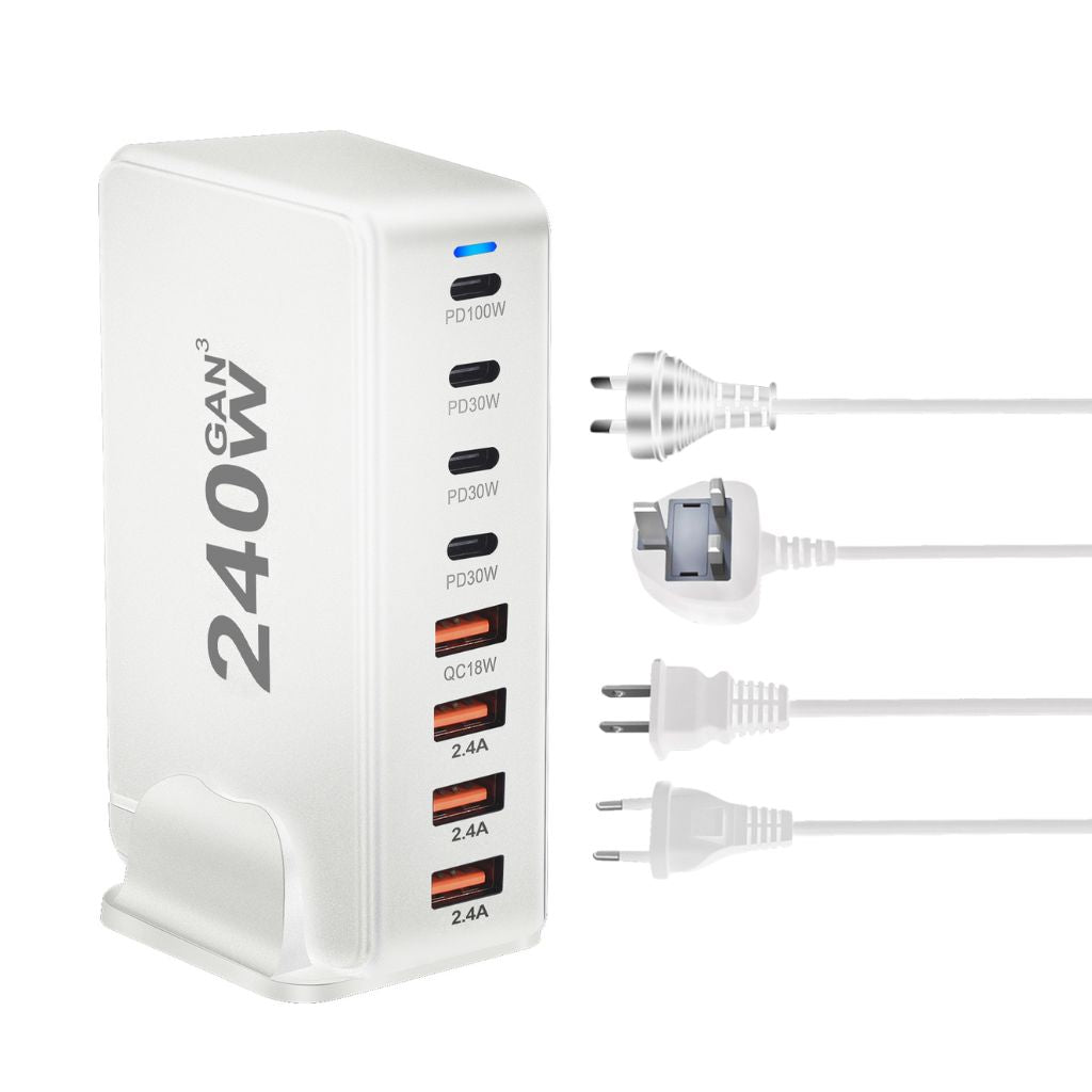 Frendorf | 240W GaN 8-Port USB-C Ladegerät