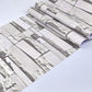 Pastellfarbe Ziegelmuster Tapetenrolle Abziehbare Wandverkleidung für Akzentwand
