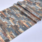 Pastellfarbe Ziegelmuster Tapetenrolle Abziehbare Wandverkleidung für Akzentwand