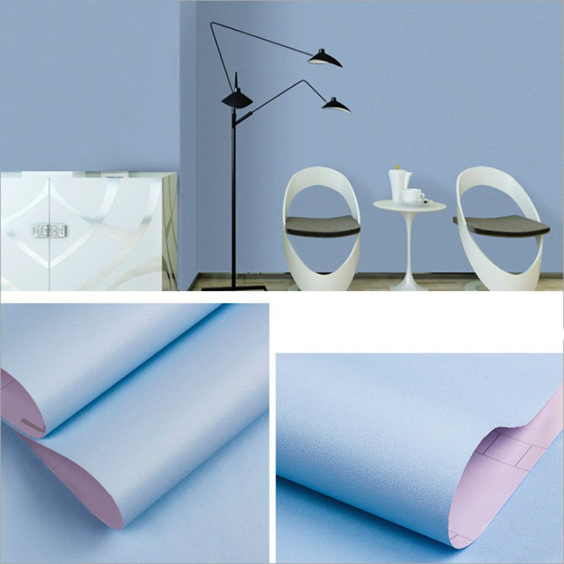 Peel and Stick Pure Color Tapetenrolle Nordic Vlies Wanddekoration, 33' L x 23.5" B