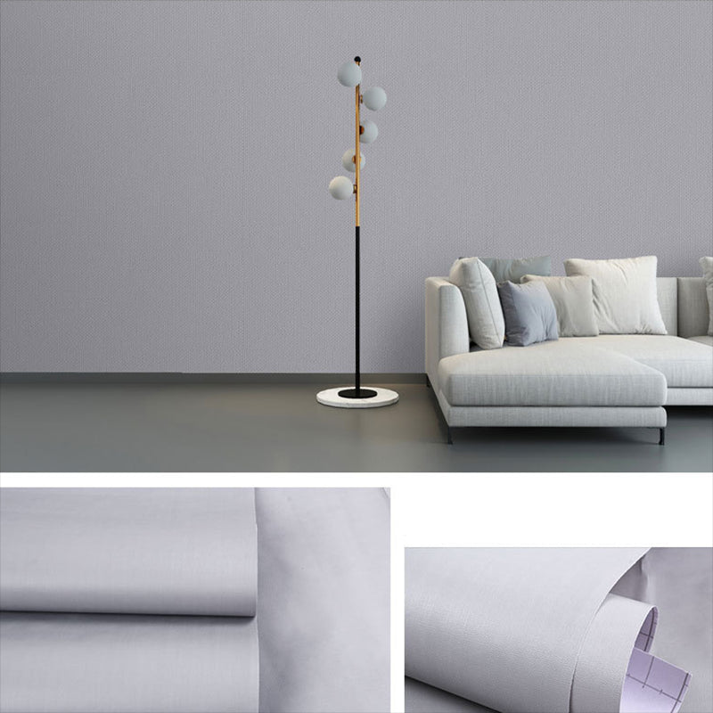 Peel and Stick Pure Color Tapetenrolle Nordic Vlies Wanddekoration, 33' L x 23.5" B
