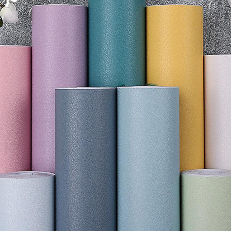 Peel and Stick Pure Color Tapetenrolle Nordic Vlies Wanddekoration, 33' L x 23.5" B