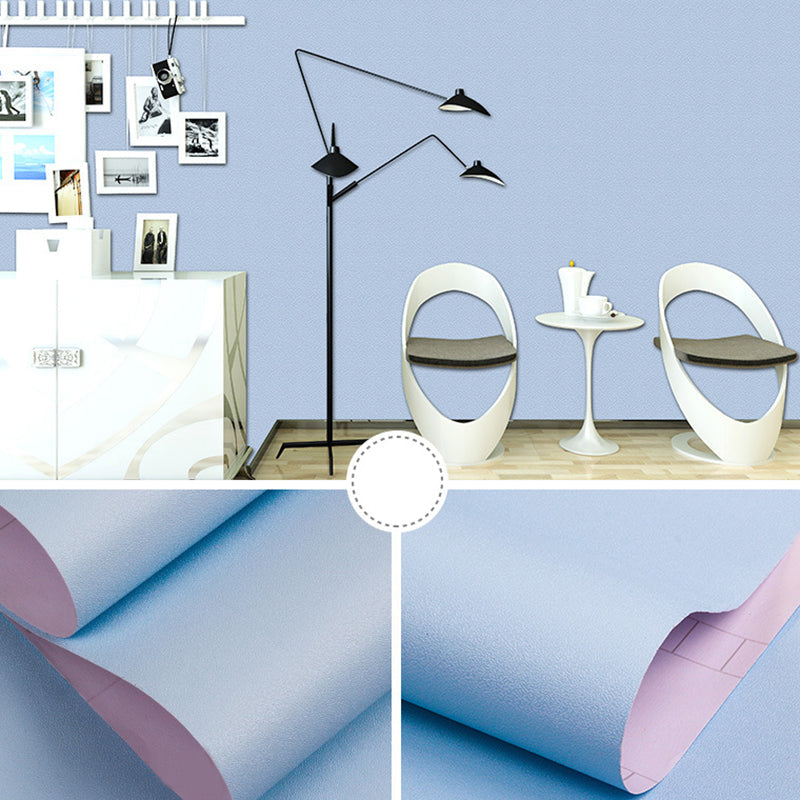 Peel and Stick Pure Color Tapetenrolle Nordic Vlies Wanddekoration, 33' L x 23.5" B