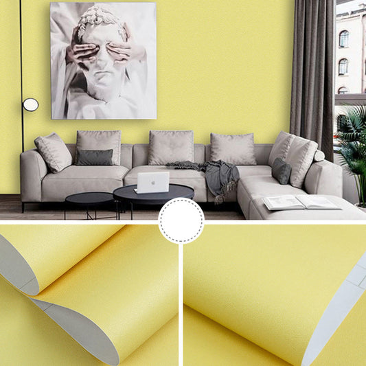 Peel and Stick Pure Color Tapetenrolle Nordic Vlies Wanddekoration, 33' L x 23.5" B