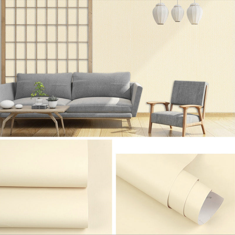 Peel and Stick Pure Color Tapetenrolle Nordic Vlies Wanddekoration, 33' L x 23.5" B