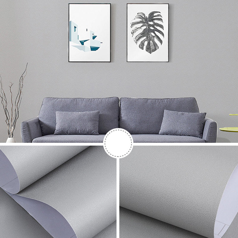 Peel and Stick Pure Color Tapetenrolle Nordic Vlies Wanddekoration, 33' L x 23.5" B
