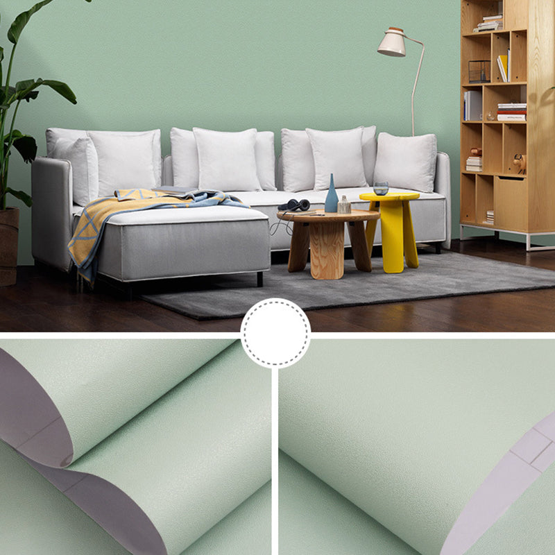 Peel and Stick Pure Color Tapetenrolle Nordic Vlies Wanddekoration, 33' L x 23.5" B