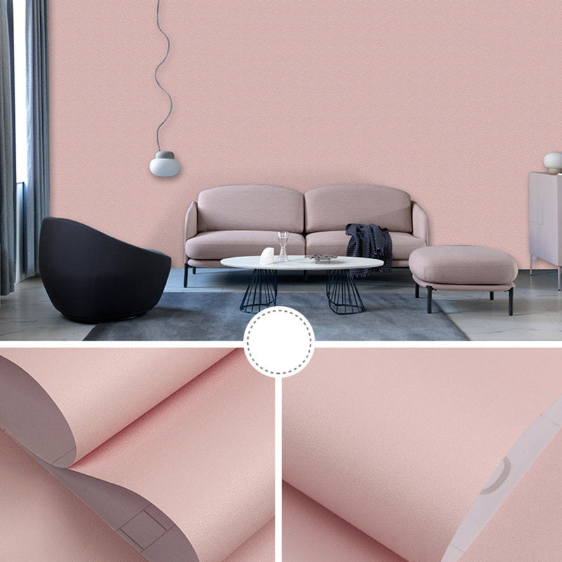 Peel and Stick Pure Color Tapetenrolle Nordic Vlies Wanddekoration, 33' L x 23.5" B