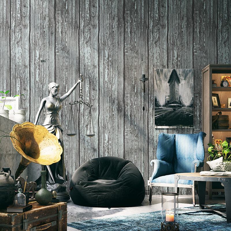 Holz Druck Tapetenrolle Mehrere Farben Industrielle Wanddekoration für Wohnzimmer