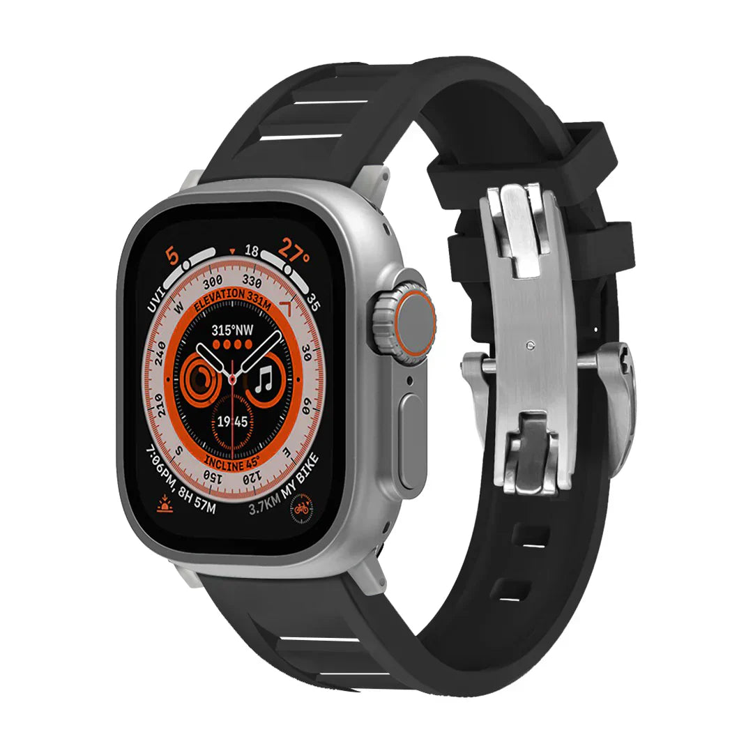 Frendorf | FKM Butterfly Schnalle Band für Apple Watch
