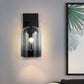 Frendorf | Nordische Glockenförmige Wandlampe Glas 1 Kopf Schlafzimmer Wandleuchte Leuchten in Schwarz