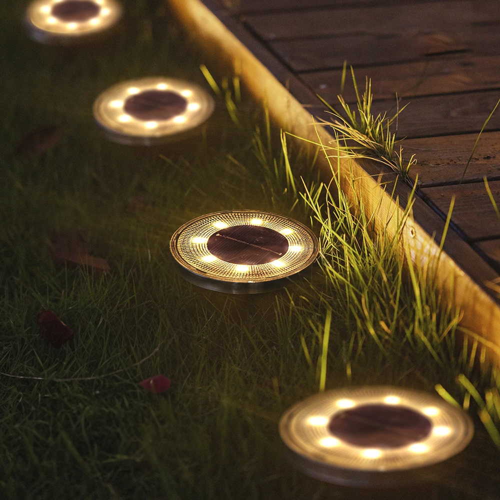 Frendorf | SolarLuna Wasserdichte Solarleuchten | Außenbeleuchtung | Energiesparend | Modernes Design