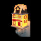Frendorf | Keramiek Huis Nachtlamp Tiffany Loft 1 Lamp Wandlicht in Rood/Wit/Blauw/Roze voor Slaapkamer