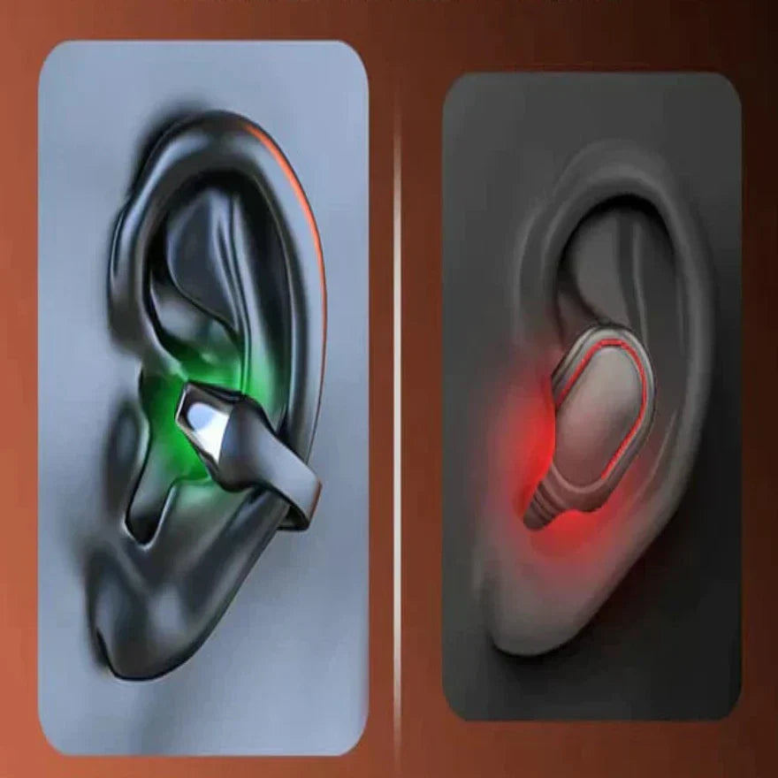 Drahtlose Beinführungs-Kopfhörer mit Ohrclip | Wasserdicht - Giyuu