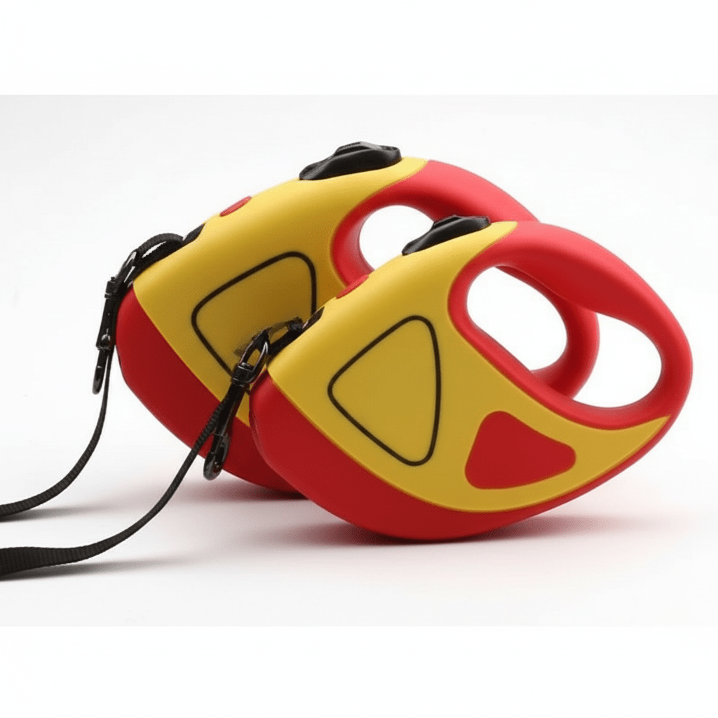 Frendorf | BRIGHTLEASH – LED-Hundeleine mit Reflektoren & Einzugsmechanismus für sichere Spaziergänge