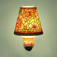 Frendorf | Keramische Bloem/Roos Nachtlampje met Tapse Schaduw 1 Licht Lodge Wandverlichting voor Bedd ／