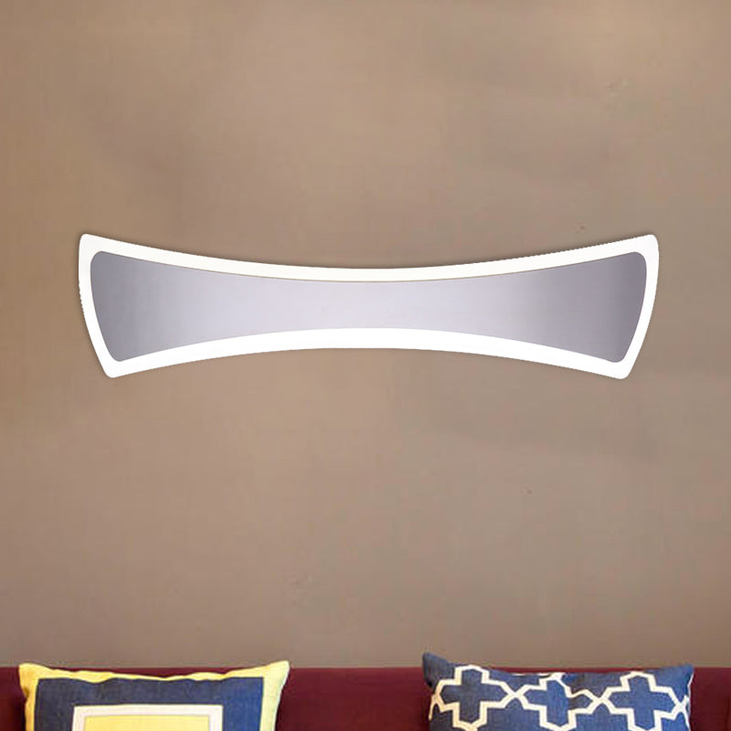 Frendorf | 16.5"/20.5" Breite Wasserdichte Fliegen-vanity-Beleuchtung Leuchte Minimalistische Acryl-LED Badezimmer Vanity Wandlampe in Warm/Weiß