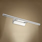 Moderner Stil Zylindervanity Wandleuchte Metallic 10"/16" B LED Badezimmer Wandmontierte Lampe in Chrom, Warm/Weiß Licht