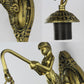Frendorf | Mermaid's Lair - Elegante Wandleuchte mit kompliziertem Mosaik- und Meerjungfrauen-Design