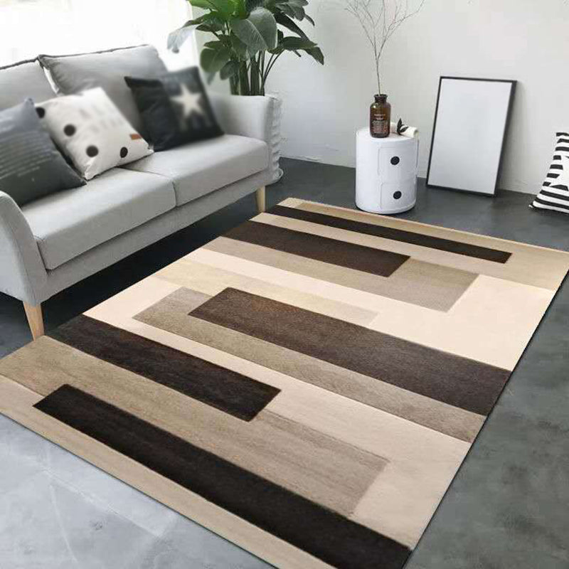 Nordic Wohnzimmer Teppich Bunt Geometrisch Bedruckter Innen Teppich Rutschfeste Rückseite Tierfreundlicher Teppich